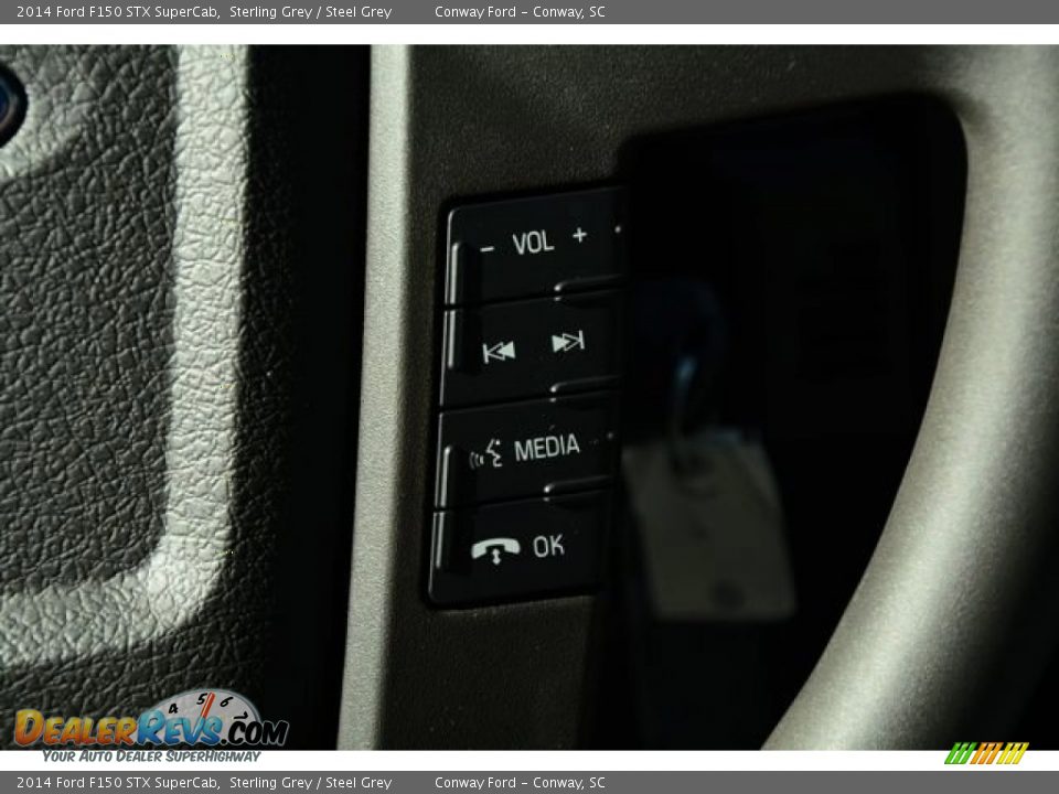 2014 Ford F150 STX SuperCab Sterling Grey / Steel Grey Photo #22