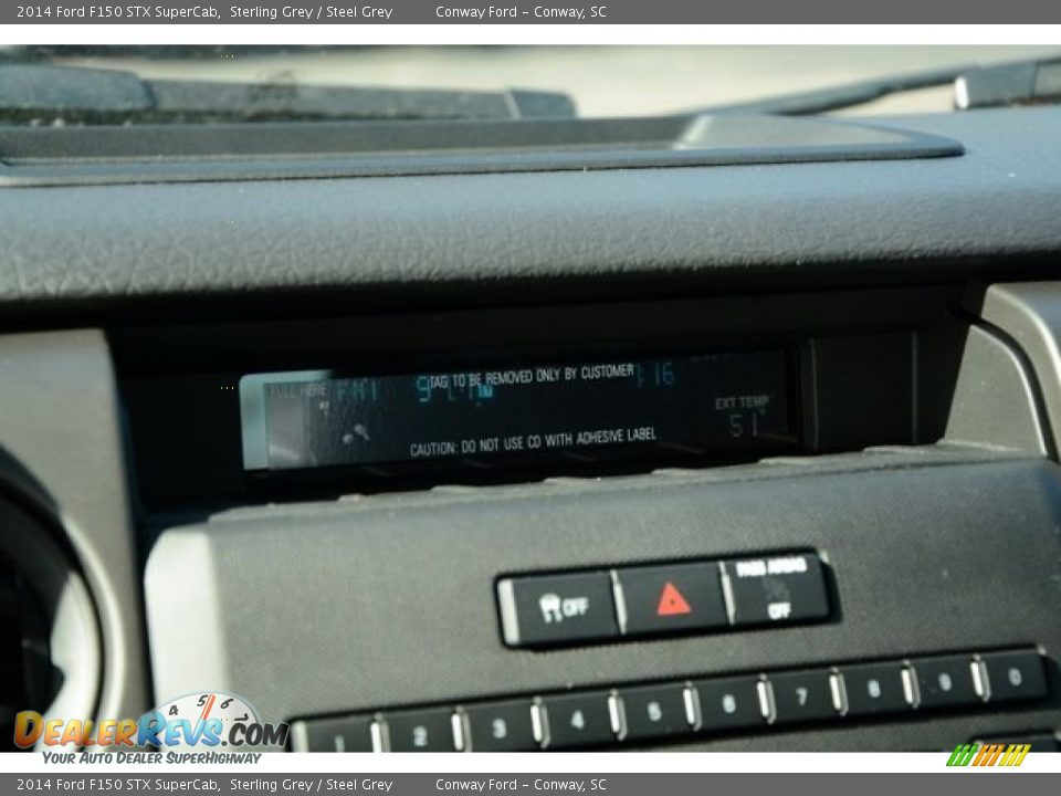 2014 Ford F150 STX SuperCab Sterling Grey / Steel Grey Photo #23