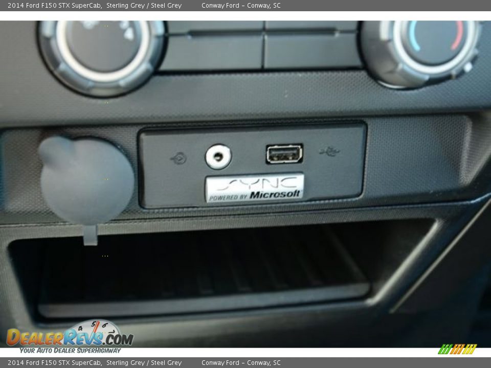 2014 Ford F150 STX SuperCab Sterling Grey / Steel Grey Photo #26
