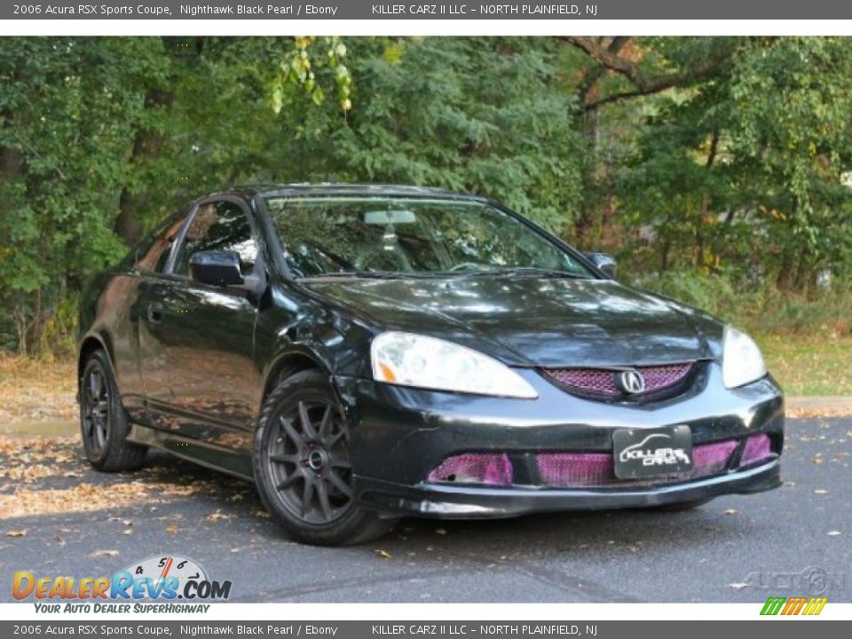 2006 Acura RSX Sports Coupe Nighthawk Black Pearl / Ebony Photo #1