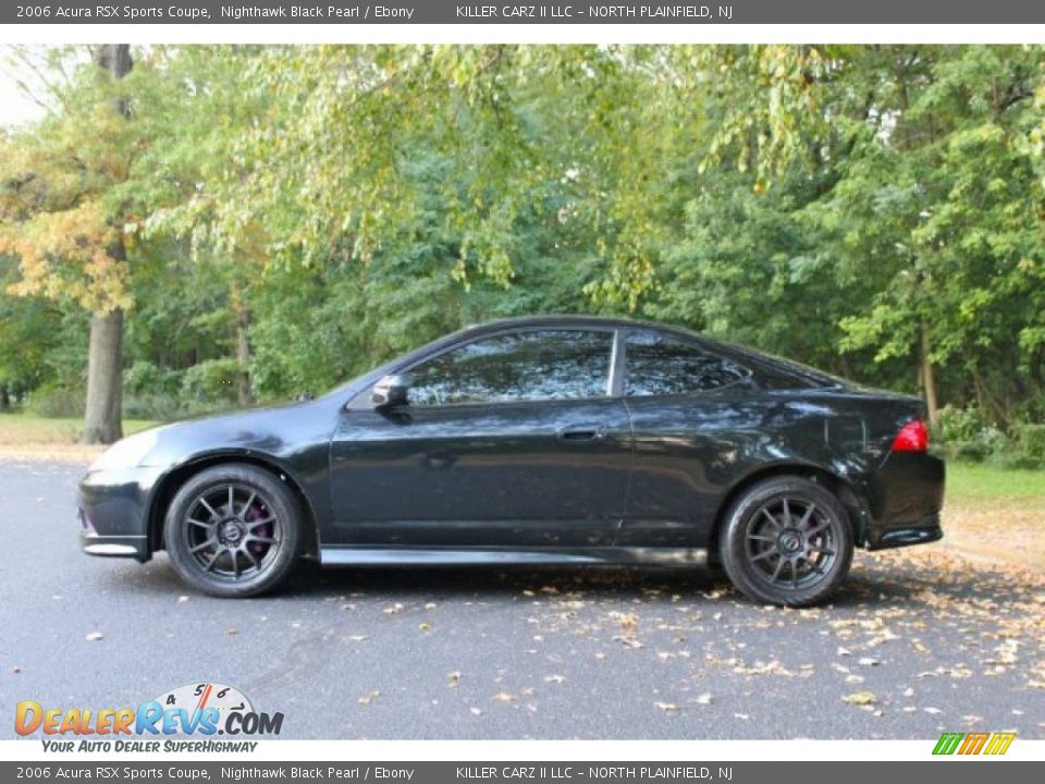 2006 Acura RSX Sports Coupe Nighthawk Black Pearl / Ebony Photo #4