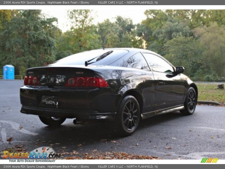2006 Acura RSX Sports Coupe Nighthawk Black Pearl / Ebony Photo #7