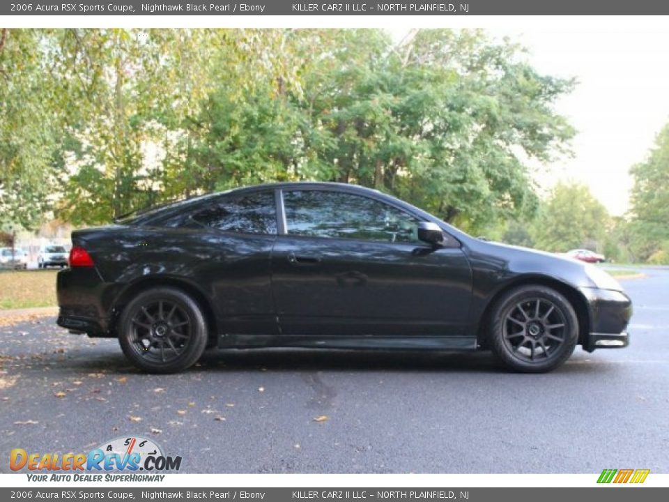 2006 Acura RSX Sports Coupe Nighthawk Black Pearl / Ebony Photo #8