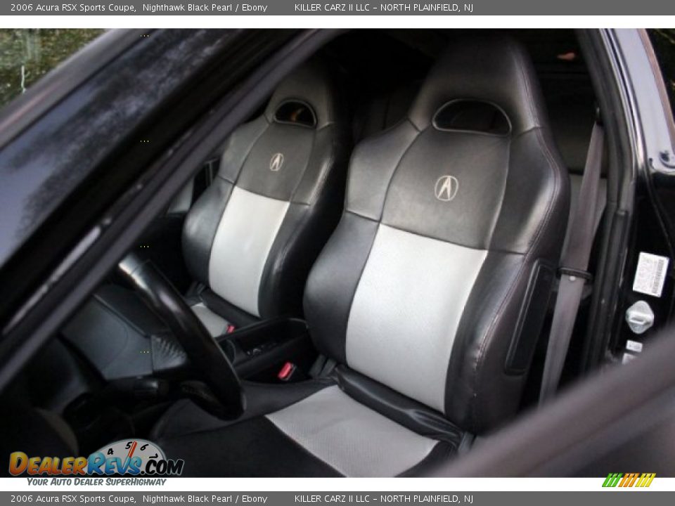 2006 Acura RSX Sports Coupe Nighthawk Black Pearl / Ebony Photo #14
