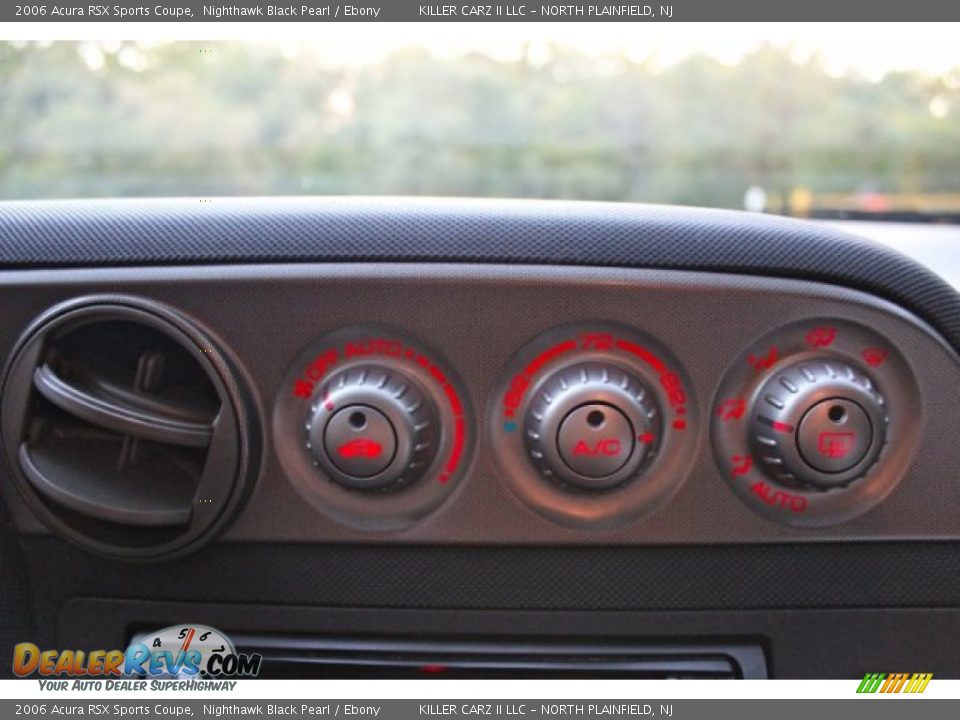 2006 Acura RSX Sports Coupe Nighthawk Black Pearl / Ebony Photo #16