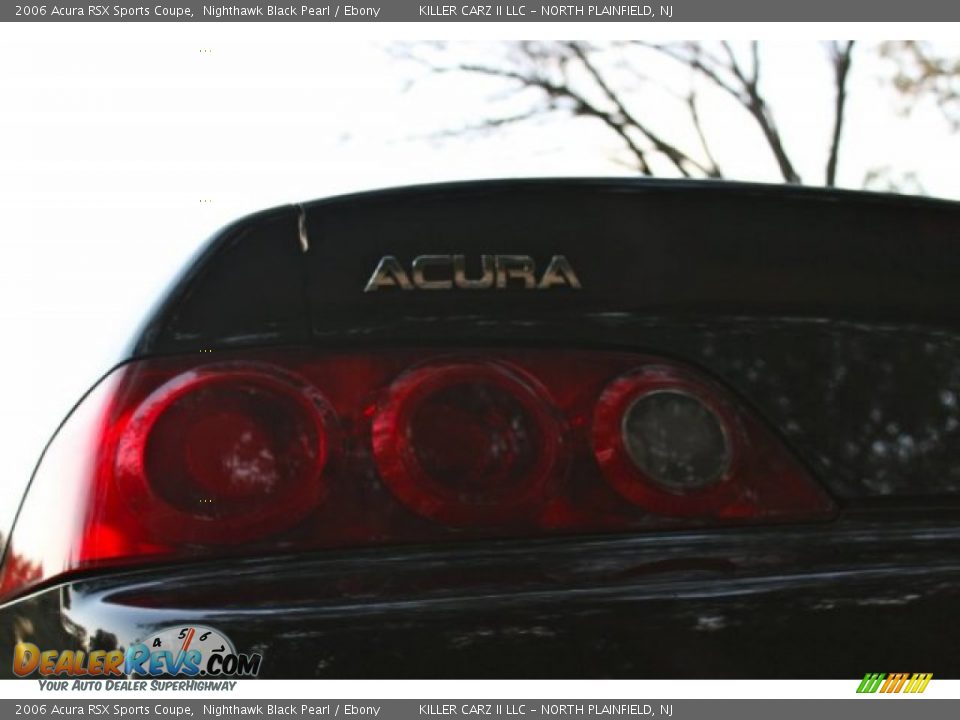 2006 Acura RSX Sports Coupe Nighthawk Black Pearl / Ebony Photo #20