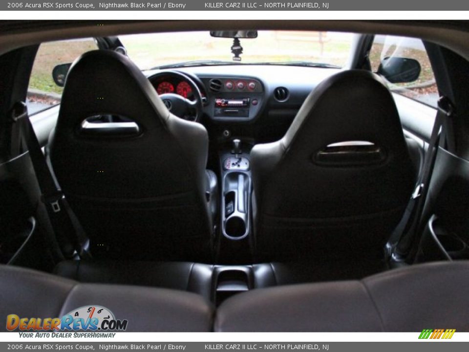 2006 Acura RSX Sports Coupe Nighthawk Black Pearl / Ebony Photo #23