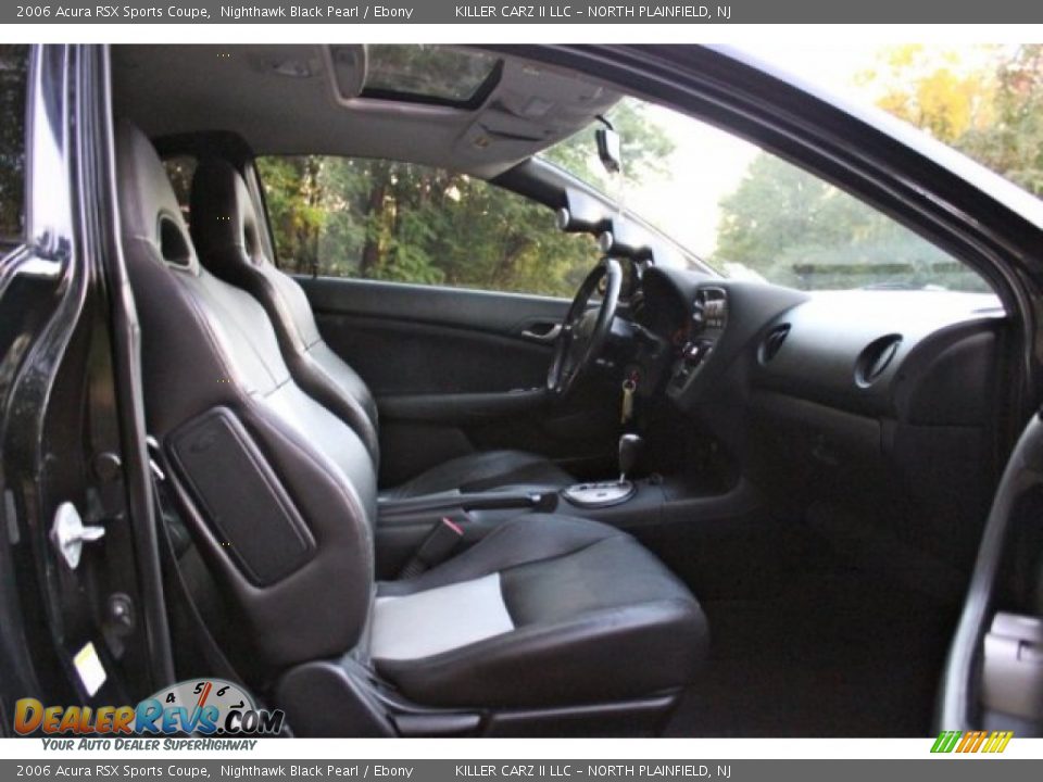 2006 Acura RSX Sports Coupe Nighthawk Black Pearl / Ebony Photo #24