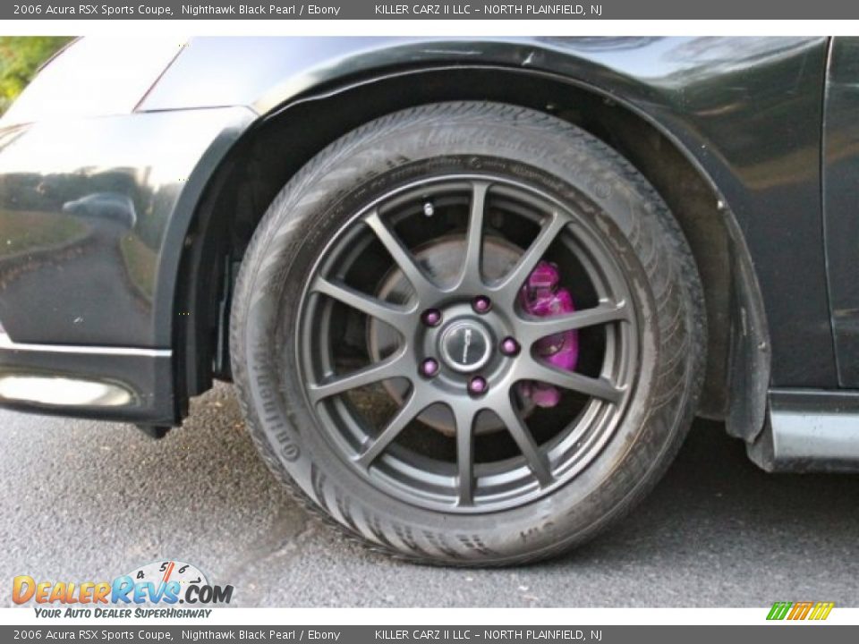 2006 Acura RSX Sports Coupe Nighthawk Black Pearl / Ebony Photo #25