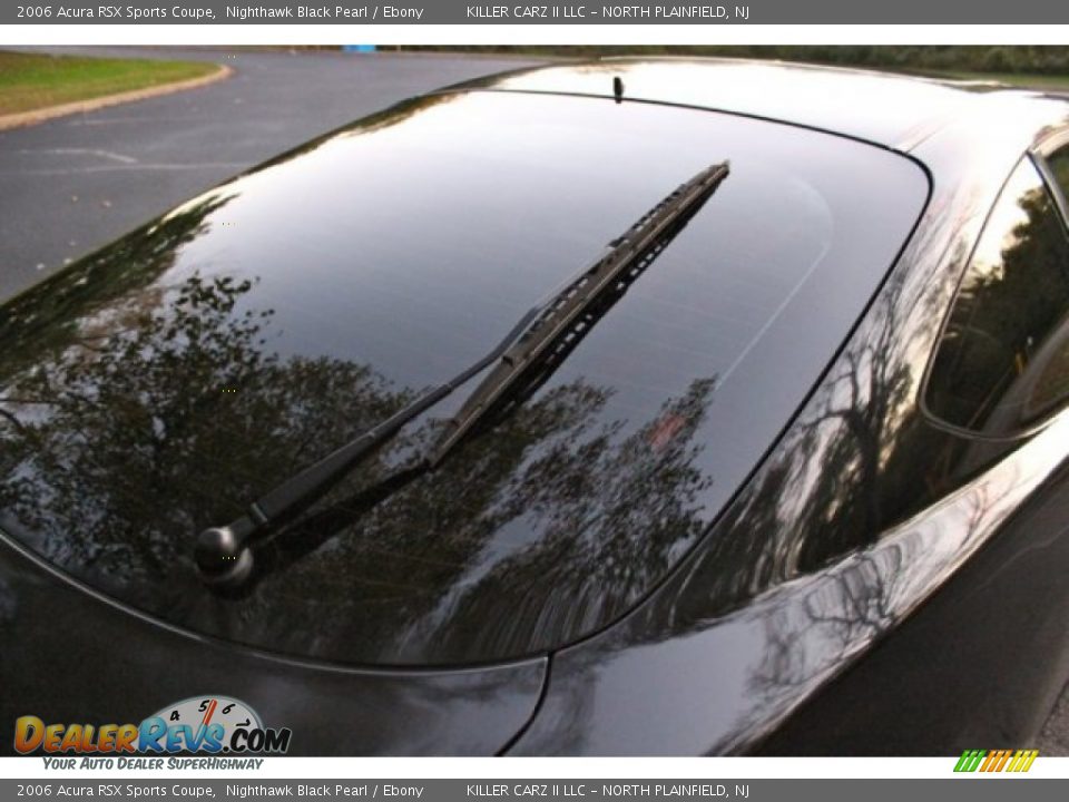2006 Acura RSX Sports Coupe Nighthawk Black Pearl / Ebony Photo #26