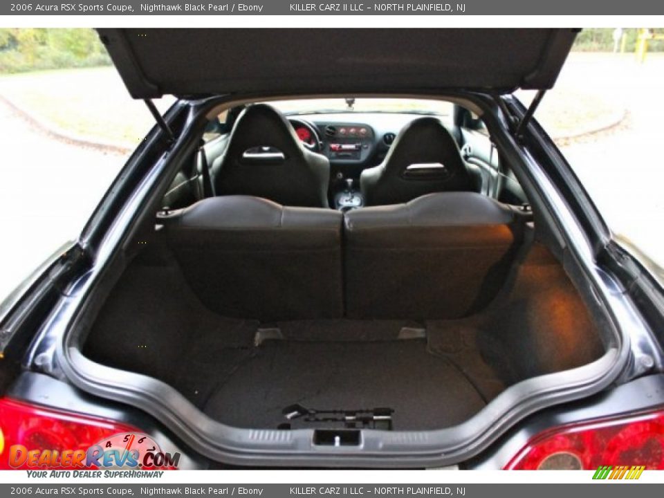 2006 Acura RSX Sports Coupe Nighthawk Black Pearl / Ebony Photo #28