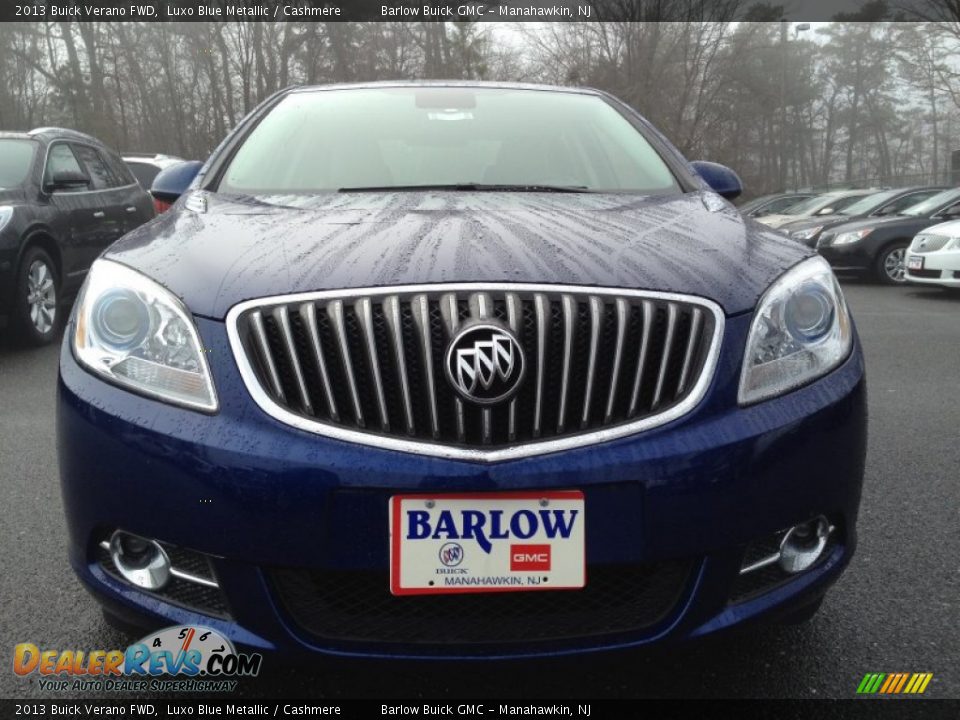 2013 Buick Verano FWD Luxo Blue Metallic / Cashmere Photo #2