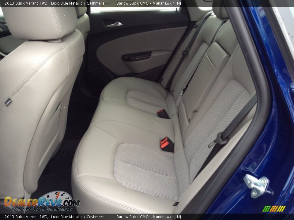 2013 Buick Verano FWD Luxo Blue Metallic / Cashmere Photo #6
