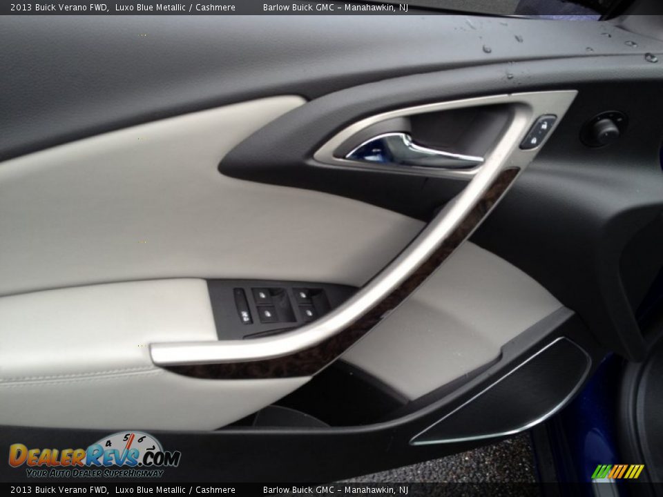 2013 Buick Verano FWD Luxo Blue Metallic / Cashmere Photo #7