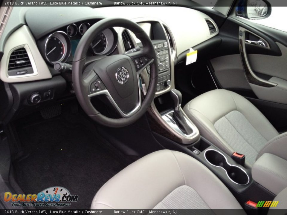 2013 Buick Verano FWD Luxo Blue Metallic / Cashmere Photo #8