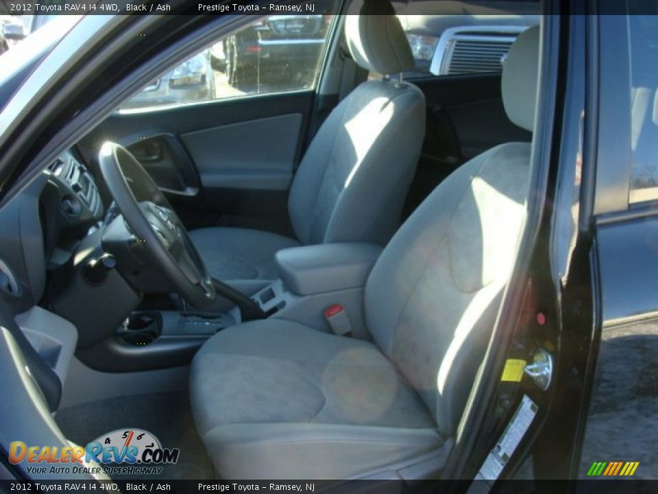 2012 Toyota RAV4 I4 4WD Black / Ash Photo #8