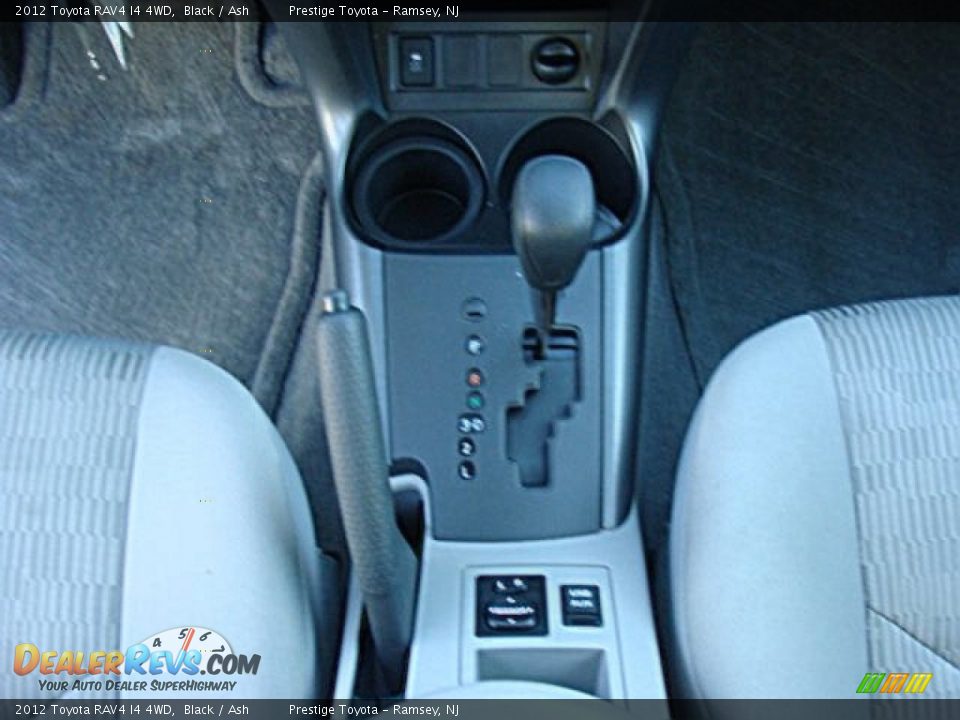 2012 Toyota RAV4 I4 4WD Black / Ash Photo #12