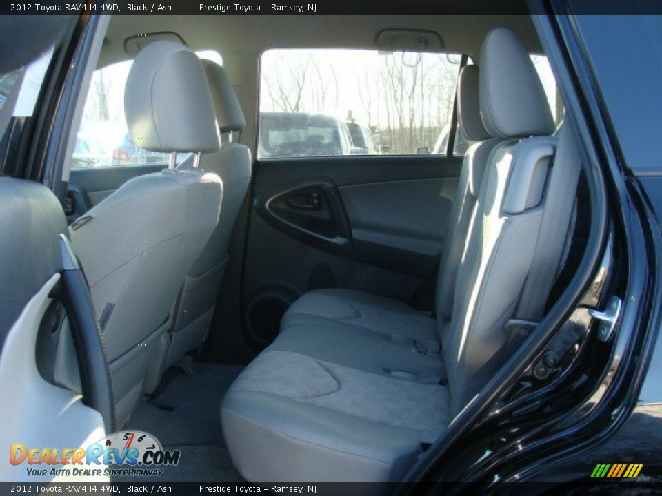 2012 Toyota RAV4 I4 4WD Black / Ash Photo #13