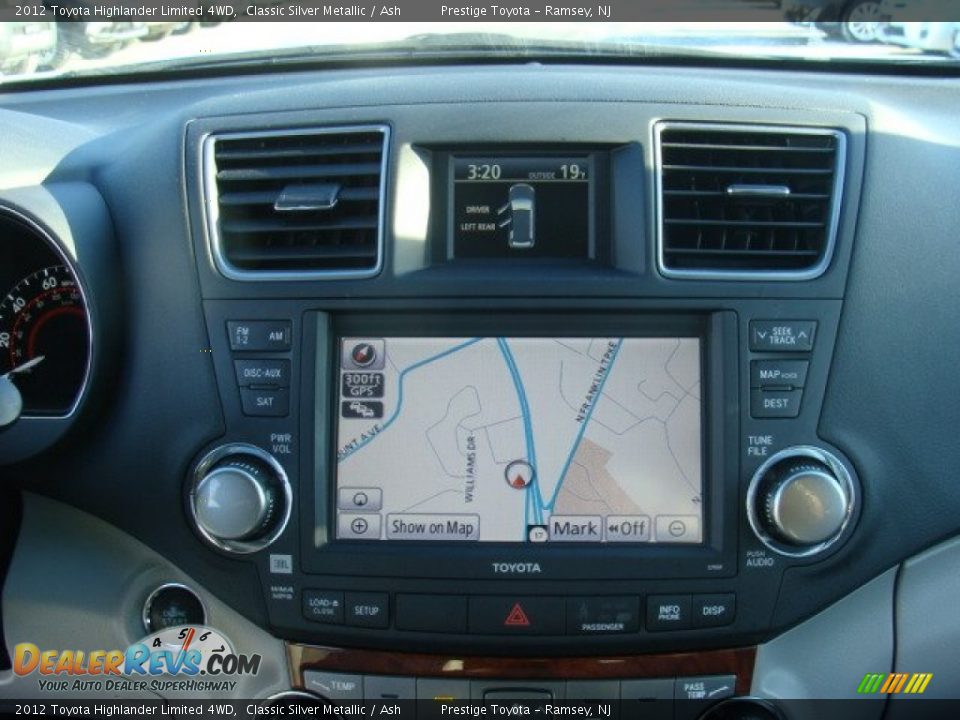 2012 Toyota Highlander Limited 4WD Classic Silver Metallic / Ash Photo #11