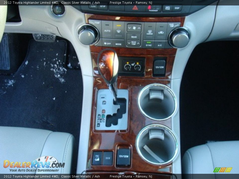 2012 Toyota Highlander Limited 4WD Classic Silver Metallic / Ash Photo #12