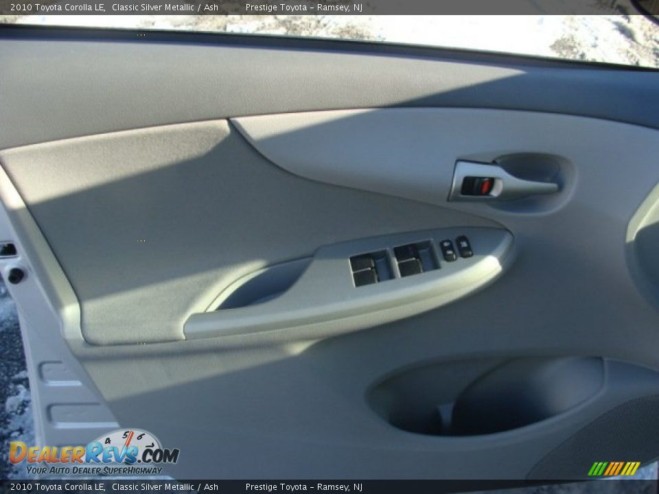 2010 Toyota Corolla LE Classic Silver Metallic / Ash Photo #6