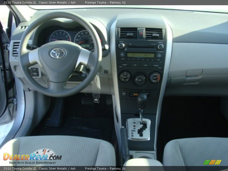 2010 Toyota Corolla LE Classic Silver Metallic / Ash Photo #9
