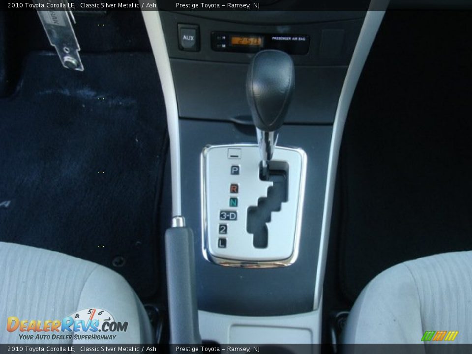2010 Toyota Corolla LE Classic Silver Metallic / Ash Photo #12
