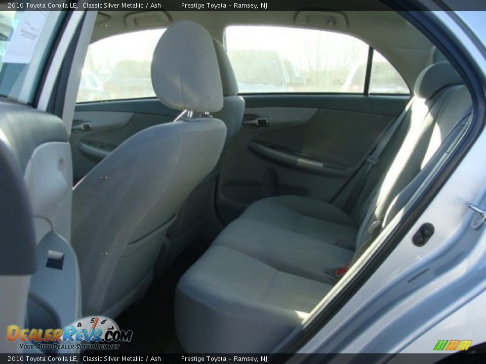 2010 Toyota Corolla LE Classic Silver Metallic / Ash Photo #13