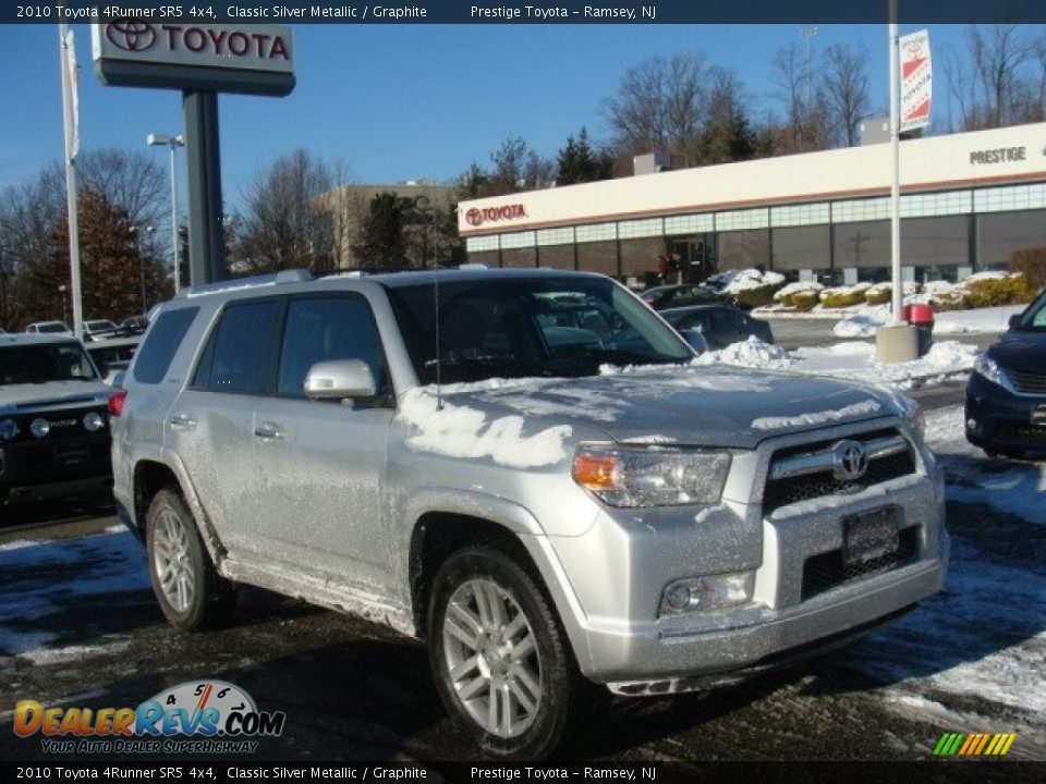 2010 Toyota 4Runner SR5 4x4 Classic Silver Metallic / Graphite Photo #1
