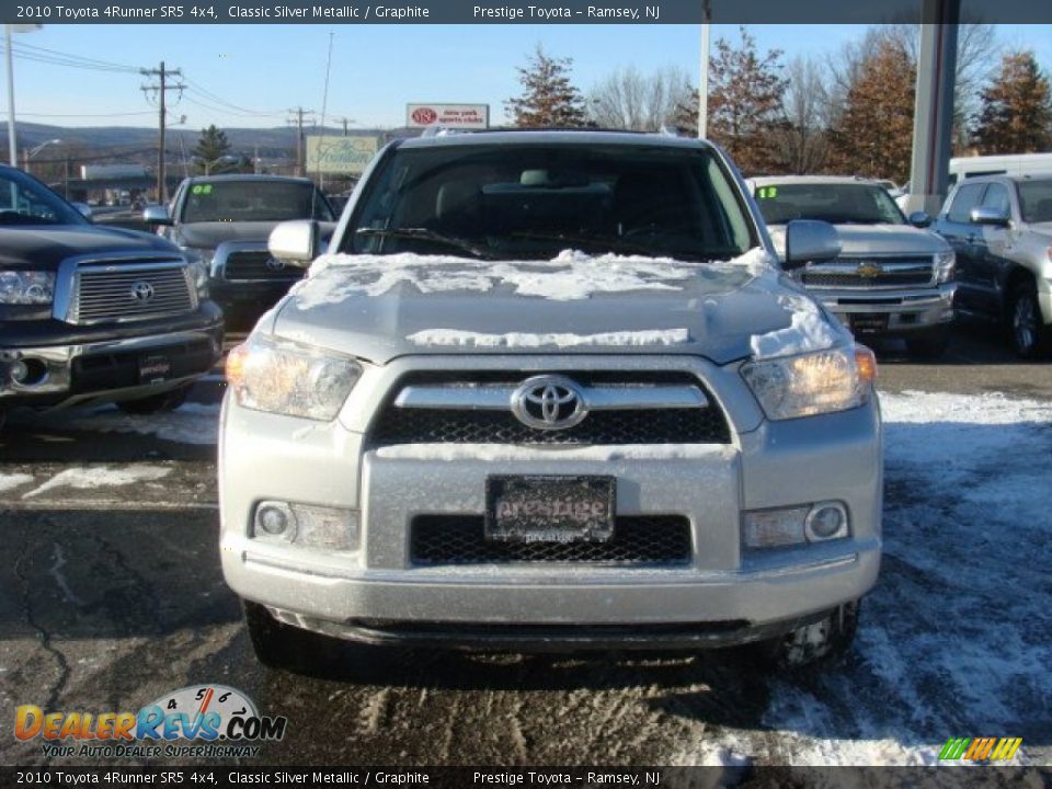 2010 Toyota 4Runner SR5 4x4 Classic Silver Metallic / Graphite Photo #2
