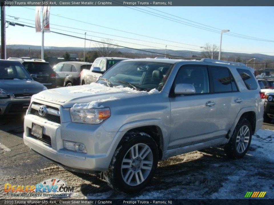 2010 Toyota 4Runner SR5 4x4 Classic Silver Metallic / Graphite Photo #3