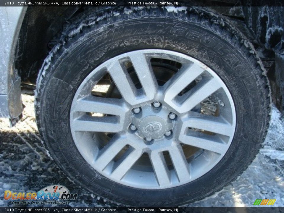 2010 Toyota 4Runner SR5 4x4 Classic Silver Metallic / Graphite Photo #14