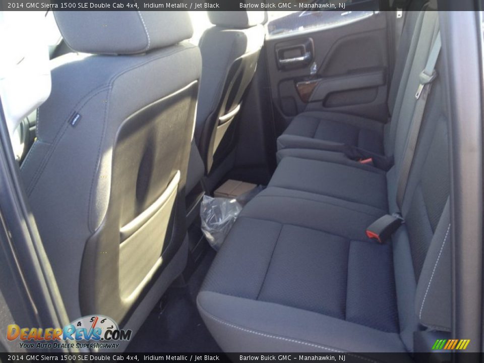 2014 GMC Sierra 1500 SLE Double Cab 4x4 Iridium Metallic / Jet Black Photo #6