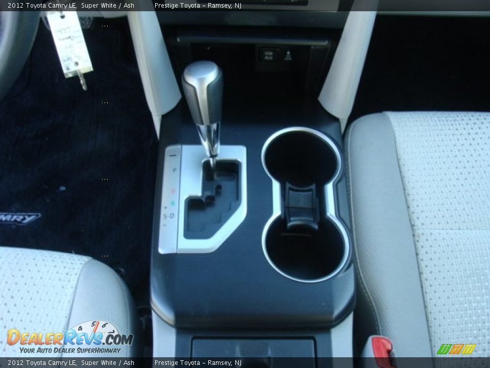 2012 Toyota Camry LE Super White / Ash Photo #12