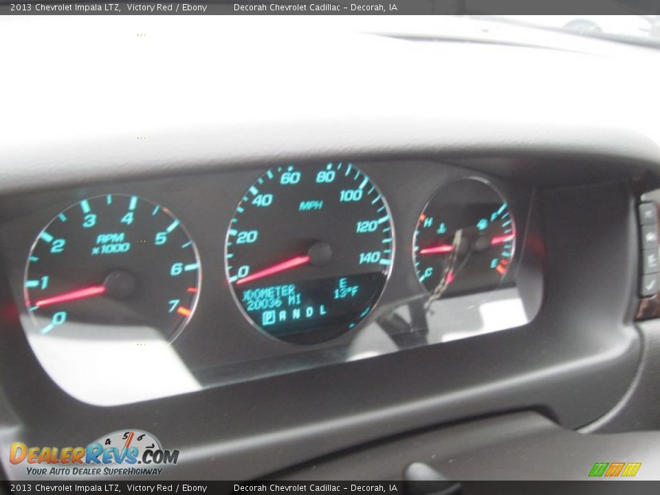 2013 Chevrolet Impala LTZ Victory Red / Ebony Photo #3