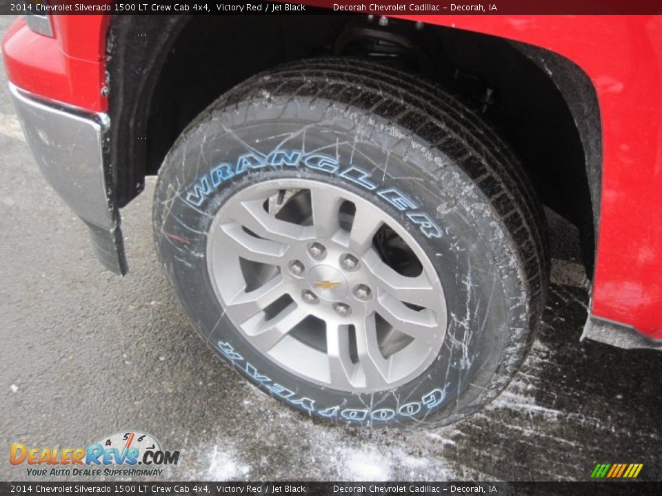 2014 Chevrolet Silverado 1500 LT Crew Cab 4x4 Victory Red / Jet Black Photo #5