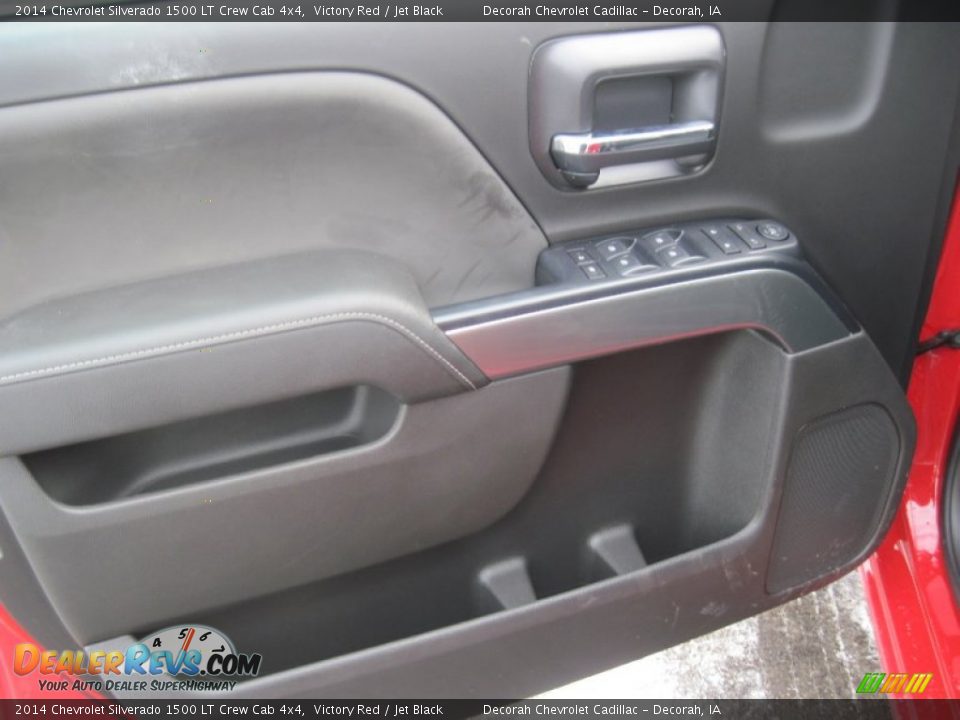 2014 Chevrolet Silverado 1500 LT Crew Cab 4x4 Victory Red / Jet Black Photo #9