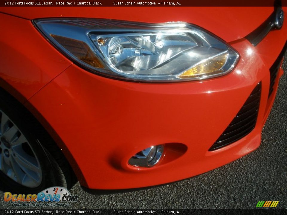 2012 Ford Focus SEL Sedan Race Red / Charcoal Black Photo #11