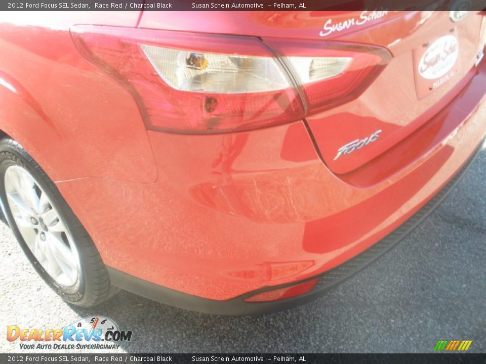 2012 Ford Focus SEL Sedan Race Red / Charcoal Black Photo #16