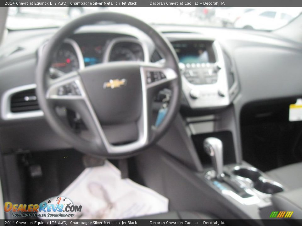 2014 Chevrolet Equinox LTZ AWD Champagne Silver Metallic / Jet Black Photo #6