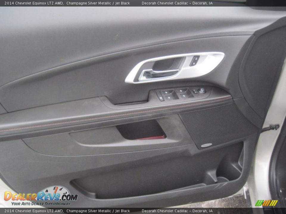 2014 Chevrolet Equinox LTZ AWD Champagne Silver Metallic / Jet Black Photo #7
