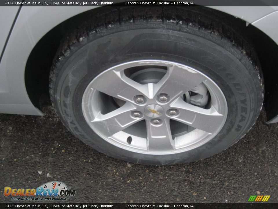 2014 Chevrolet Malibu LS Silver Ice Metallic / Jet Black/Titanium Photo #3