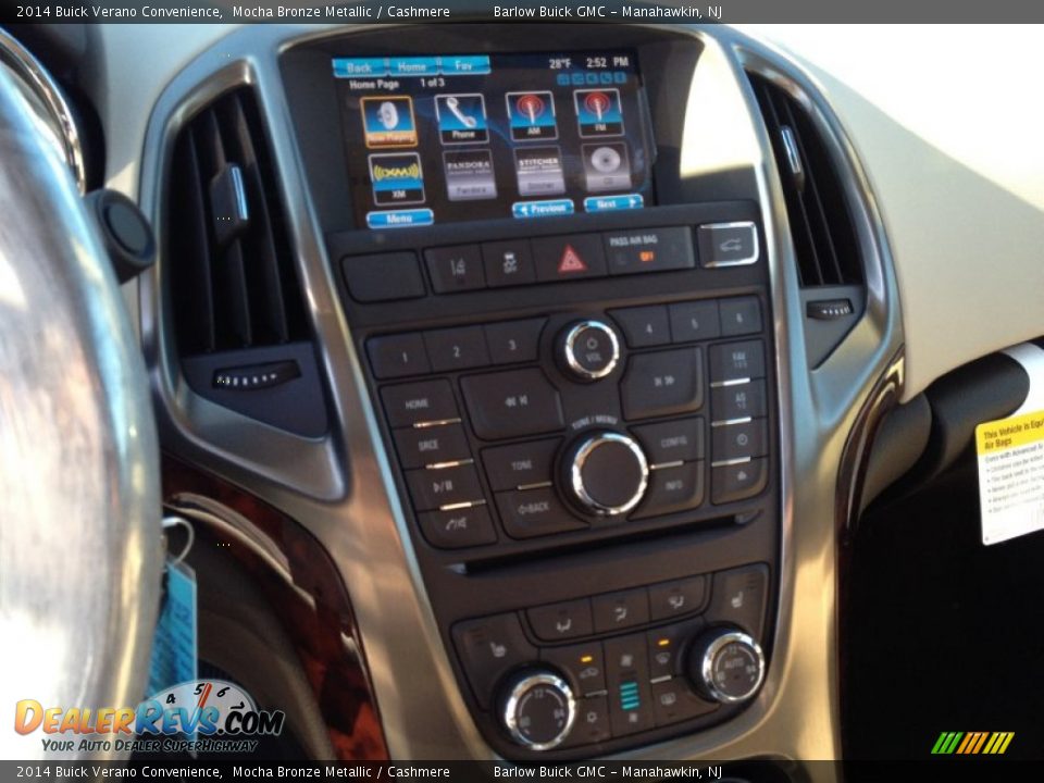 2014 Buick Verano Convenience Mocha Bronze Metallic / Cashmere Photo #10