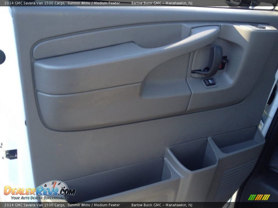2014 GMC Savana Van 1500 Cargo Summit White / Medium Pewter Photo #8