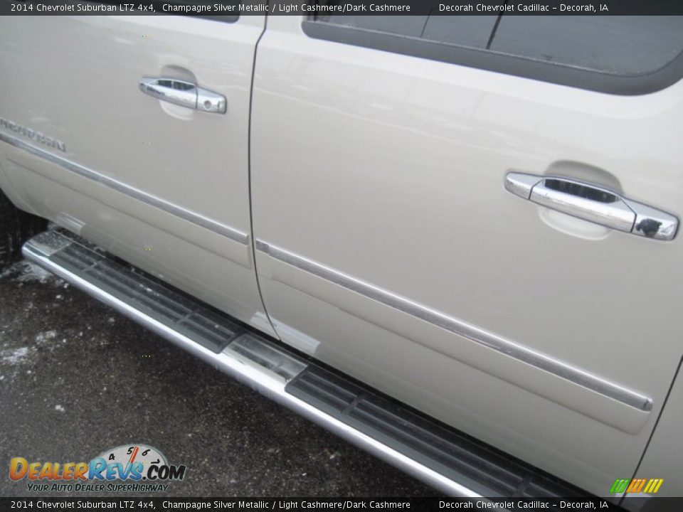 2014 Chevrolet Suburban LTZ 4x4 Champagne Silver Metallic / Light Cashmere/Dark Cashmere Photo #5