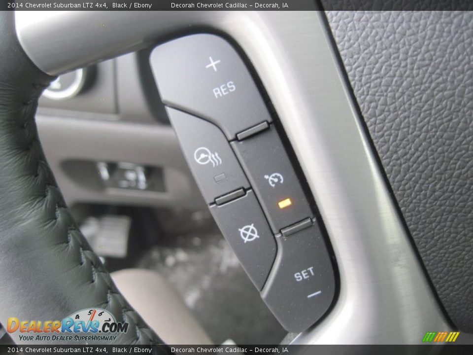 2014 Chevrolet Suburban LTZ 4x4 Black / Ebony Photo #15