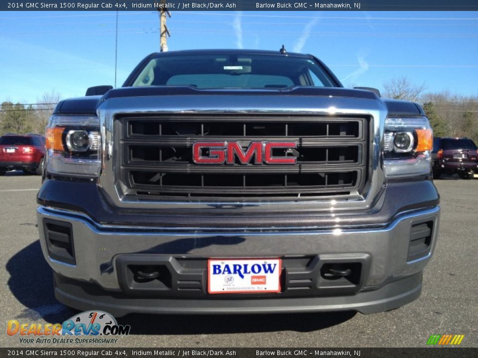 2014 GMC Sierra 1500 Regular Cab 4x4 Iridium Metallic / Jet Black/Dark Ash Photo #2