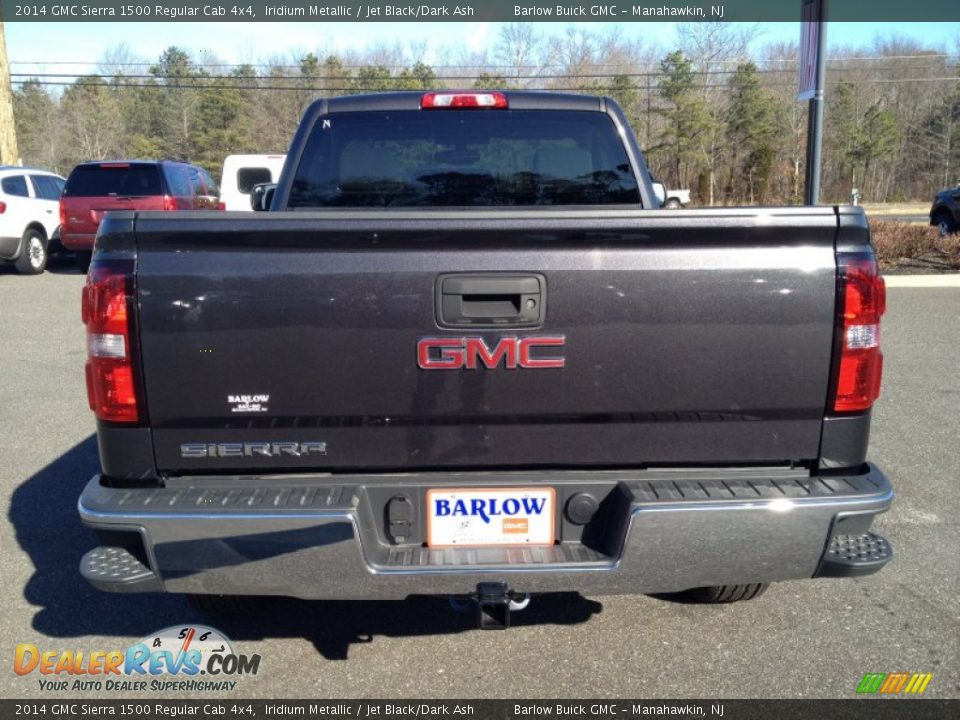 2014 GMC Sierra 1500 Regular Cab 4x4 Iridium Metallic / Jet Black/Dark Ash Photo #5