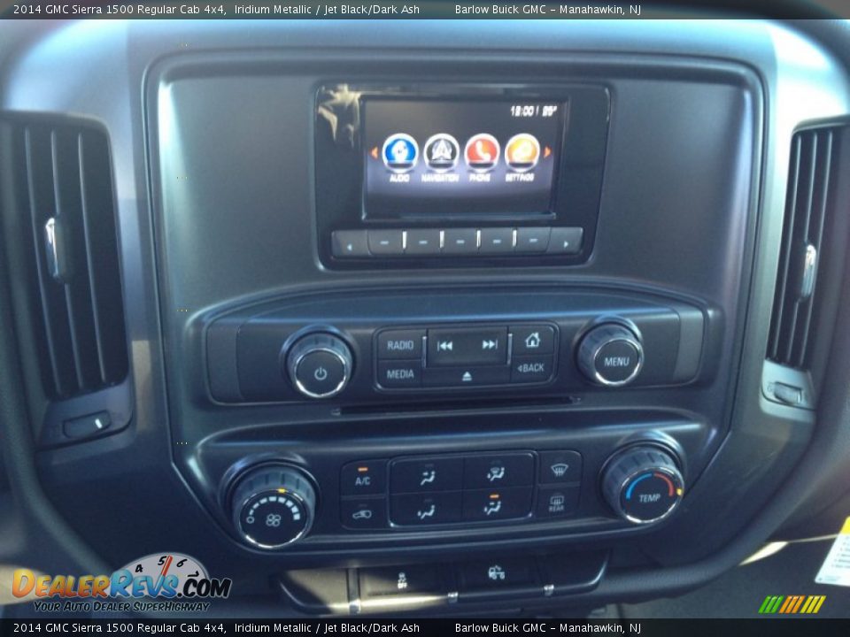 2014 GMC Sierra 1500 Regular Cab 4x4 Iridium Metallic / Jet Black/Dark Ash Photo #10