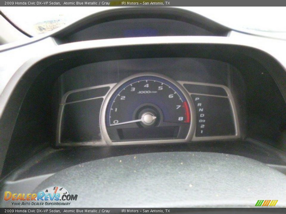2009 Honda Civic DX-VP Sedan Atomic Blue Metallic / Gray Photo #15